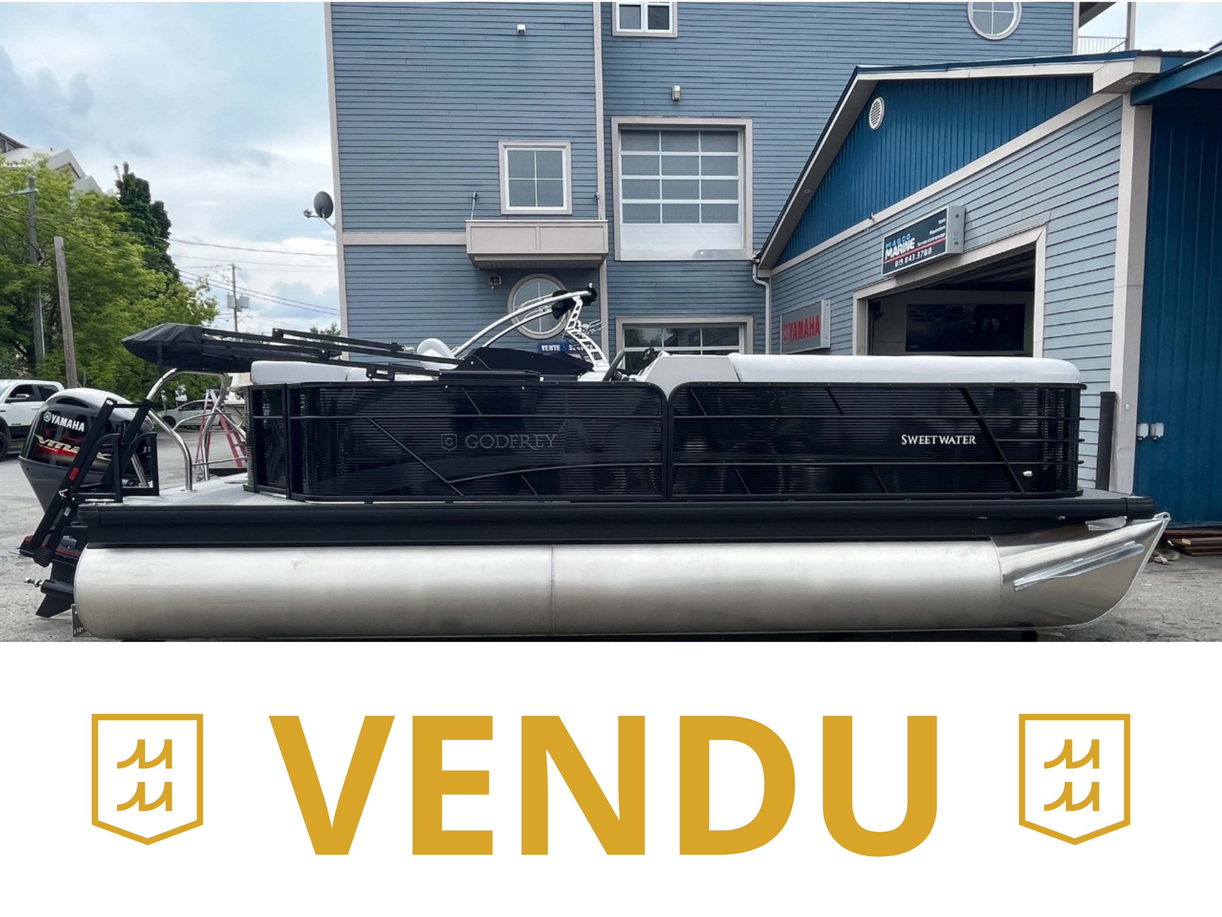 Ponton Godfrey SweetWater 2186C Noir 2024 - VENDU-image