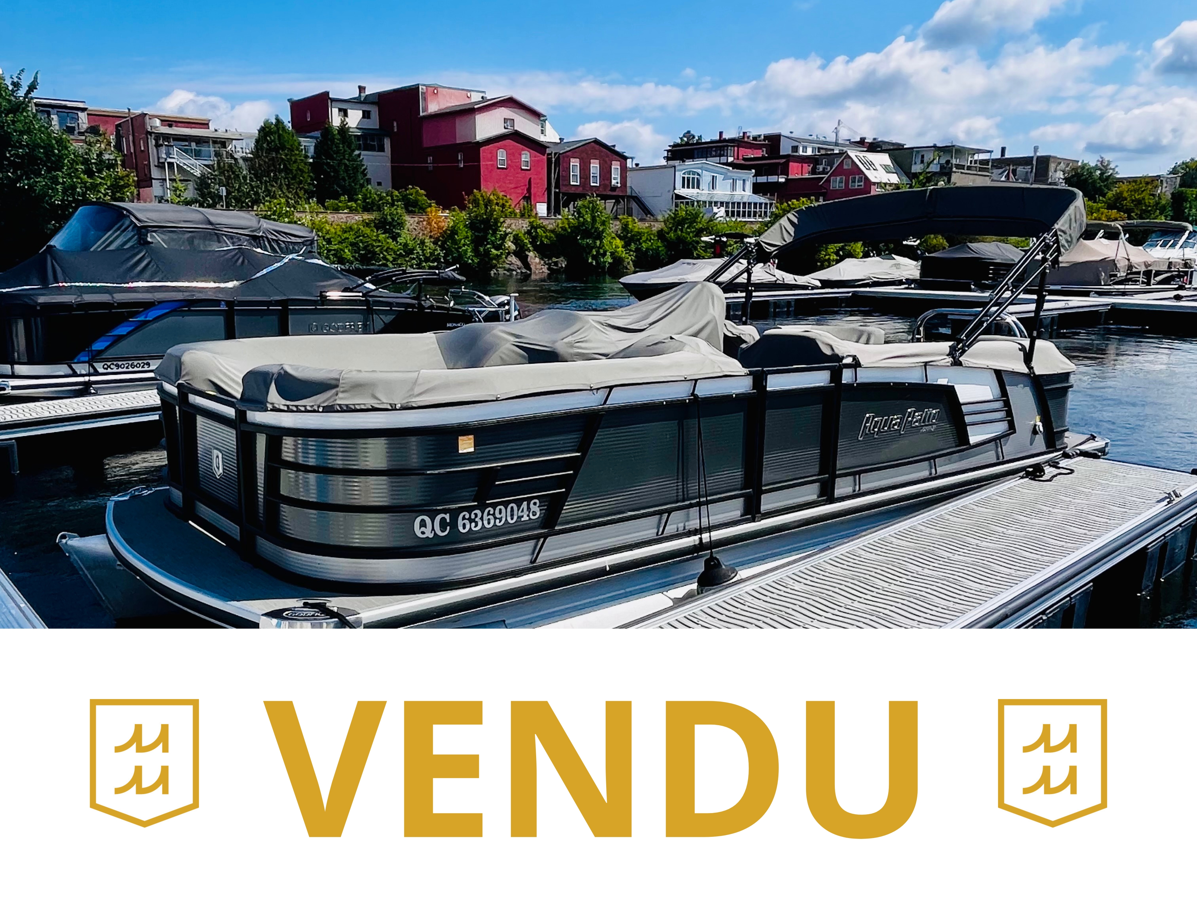 Ponton Godfrey Aquapatio 235SB 2017-VENDU-image